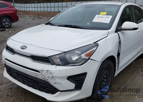 2021 Kia Rio Lx z USA, uszkodzony, nr VIN 3KPA24AD0ME382907
